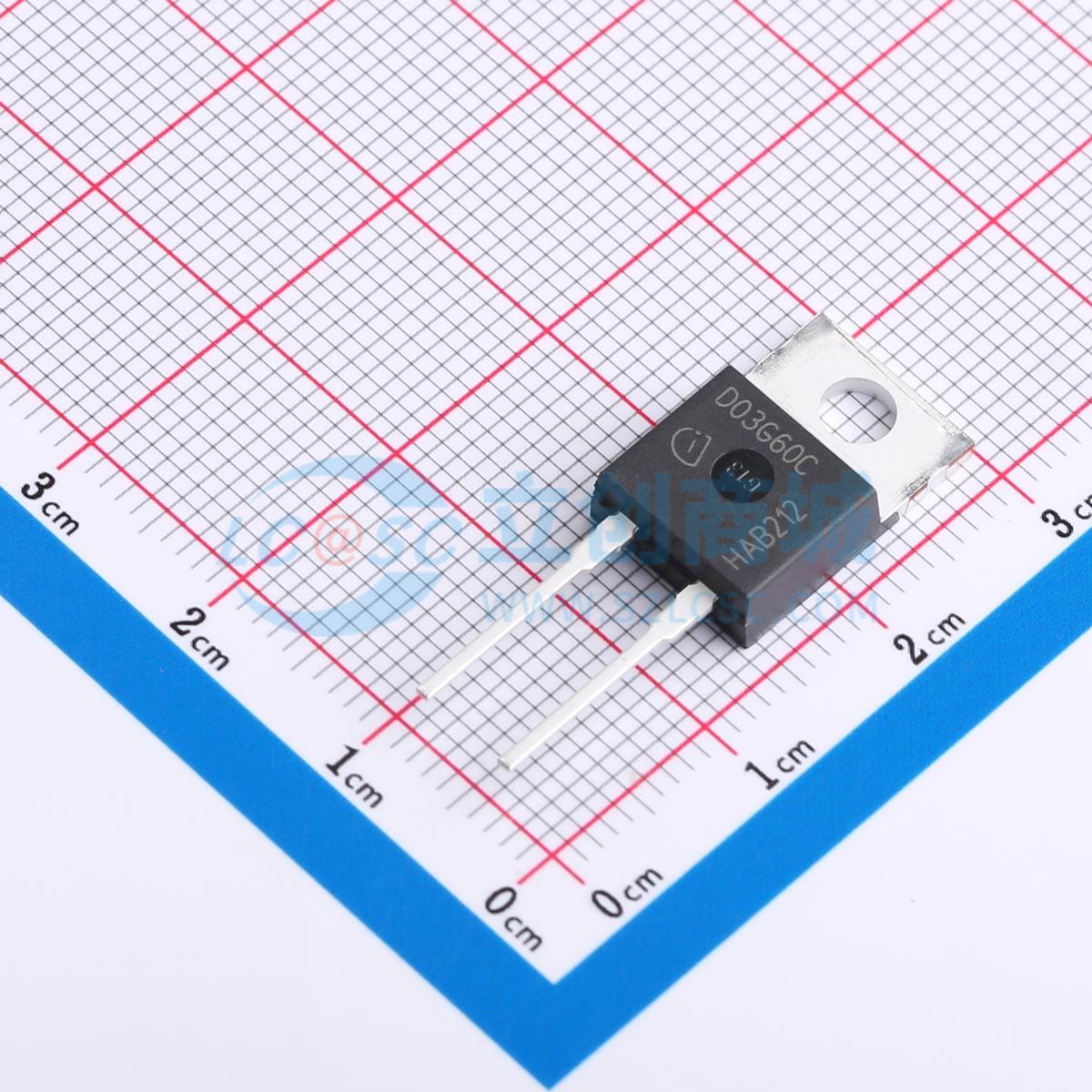Diode SiC IDH03SG60C Infineon TO-220-2 2.1V@3A - Techcore Việt Nam