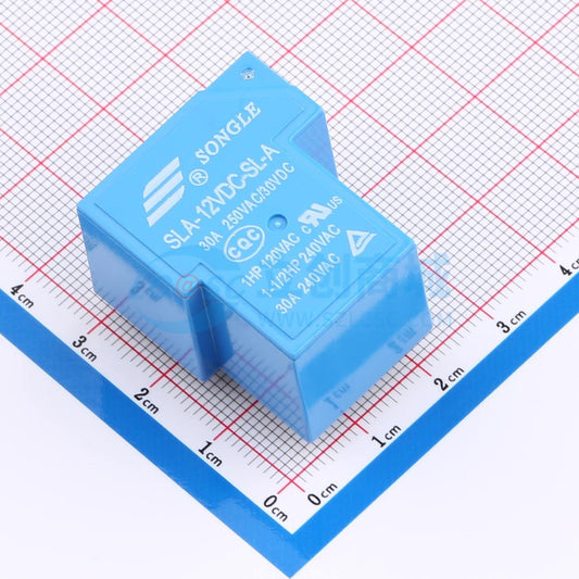 Rơ-le công suất SLA-12VDC-SL-A SONGLE THT,32x27.6mm - Techcore Việt Nam