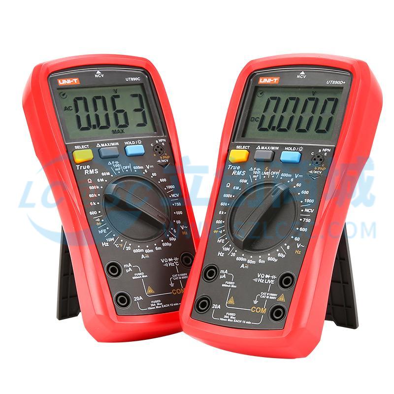Đồng hồ vạn năng UT890D+ UNI-T NCV True RMS Dùng Cho Đo Kiểm Điện Tử - Techcore Việt Nam
