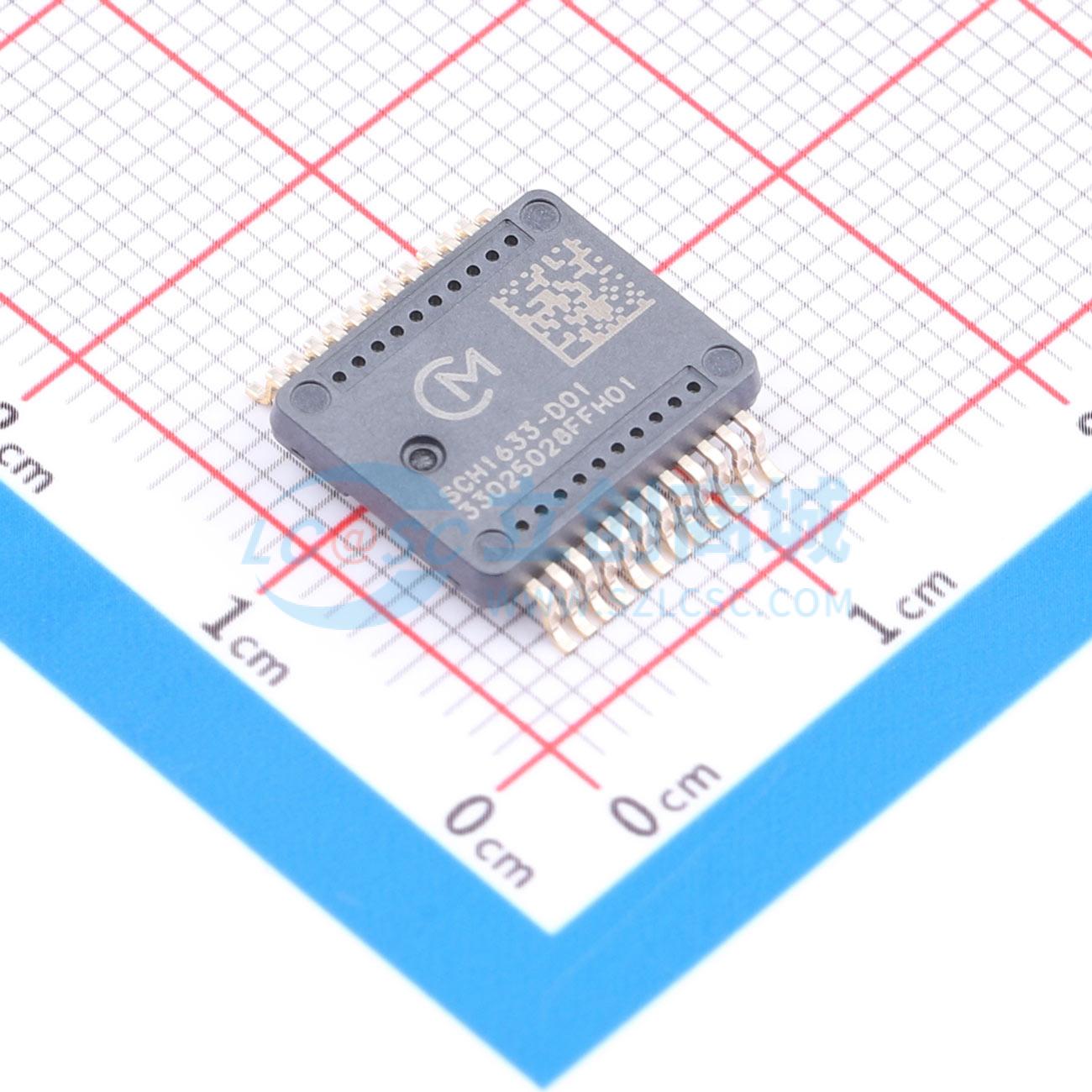 Cảm biến gia tốc và con quay hồi chuyển SCH1633-D01 muRata SOIC-24 ±26.53g ±2000dps - Techcore Việt Nam
