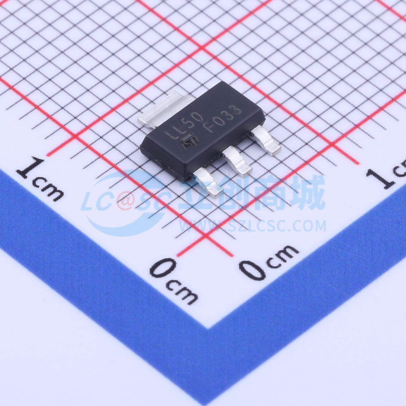 IC ổn áp tuyến tính LDO LDL1117S50R STMicroelectronics SOT-223 - Techcore Việt Nam