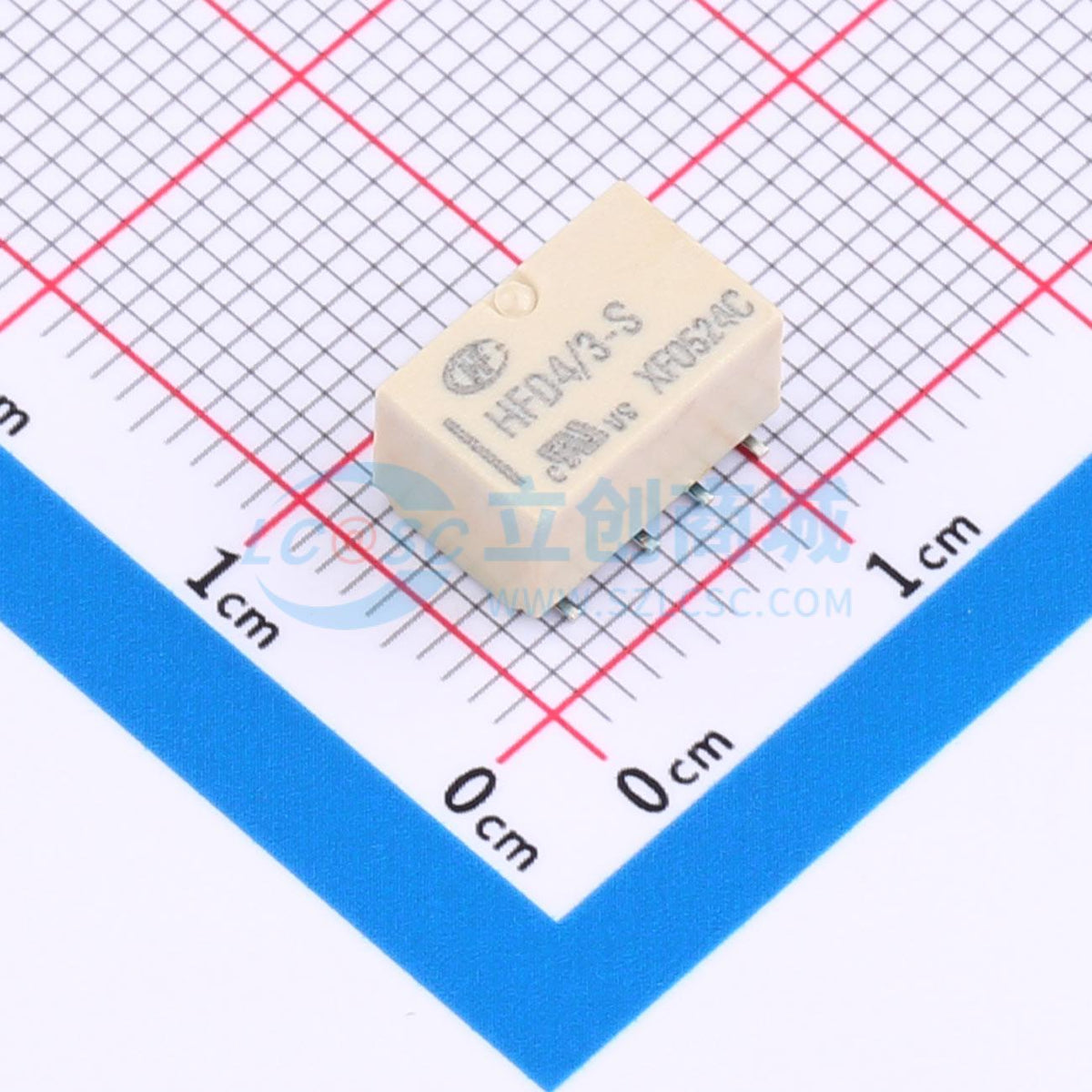 Rơ-le tín hiệu HFD4/3-SR HF 3V SMD,10x6.5mm - Techcore Việt Nam
