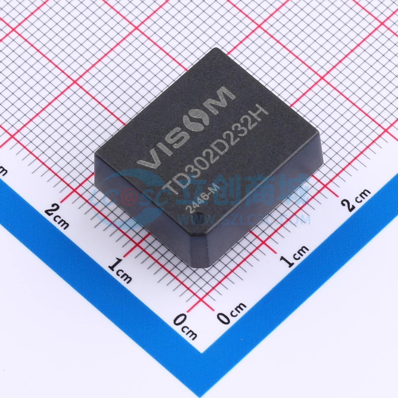 Module Giao Tiếp RS232 TD302D232H VISOM DIP-11 3.15V~3.45V - Techcore Việt Nam