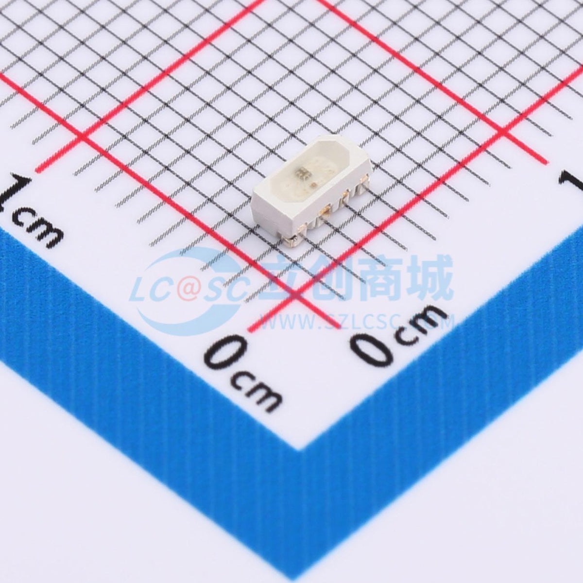 LED RGB tích hợp IC SK6812SIDE-A-S SMD-4P,4x1.6mm 620nm~625nm - Techcore Việt Nam