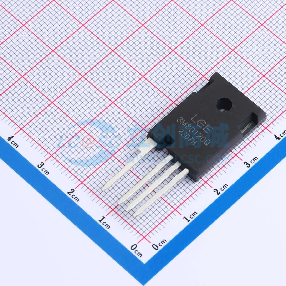 MOSFET SiC LGE3M80120Q TO-247-4 42A - Techcore Việt Nam