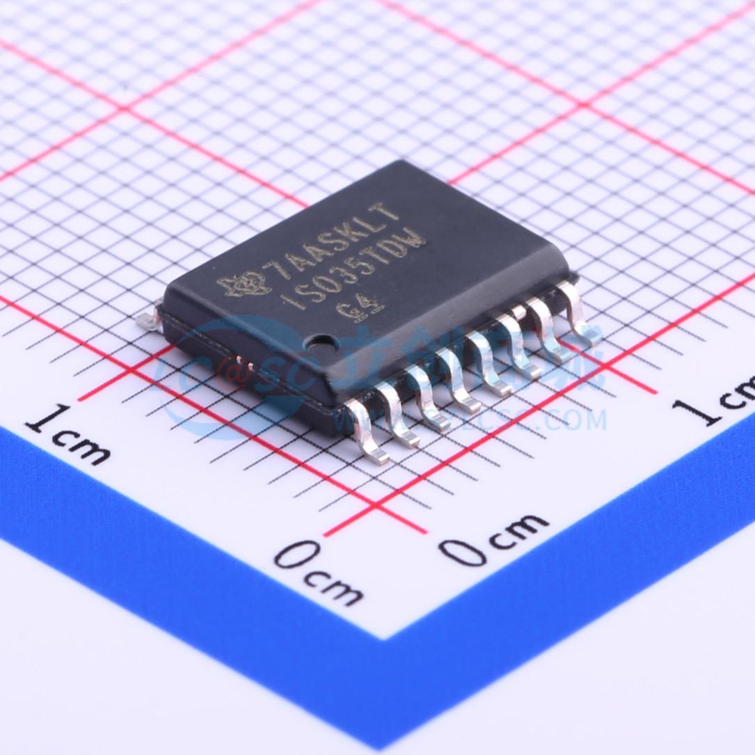 IC Thu Phát RS485/RS422 Cách Ly ISO35TDWR TI SOIC-16-300mil 1Mbps 2500 - Techcore Việt Nam