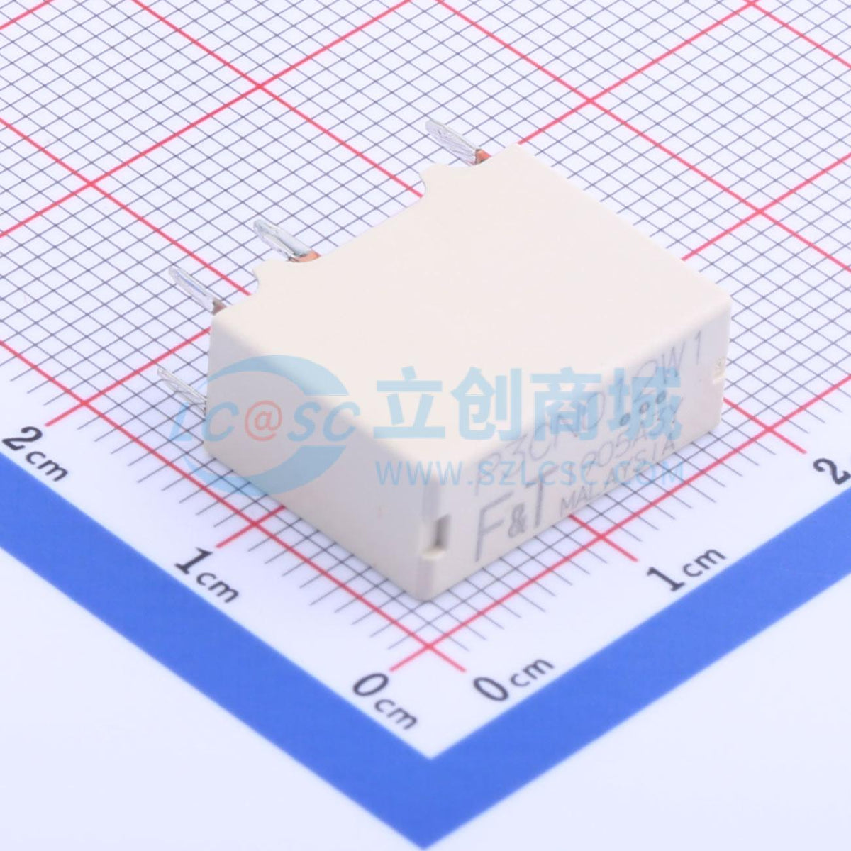 Rơ-le điện tử FTR-P3CN012W1-06 FUJITSU 12V THT,17.4x7.2mm - Techcore Việt Nam