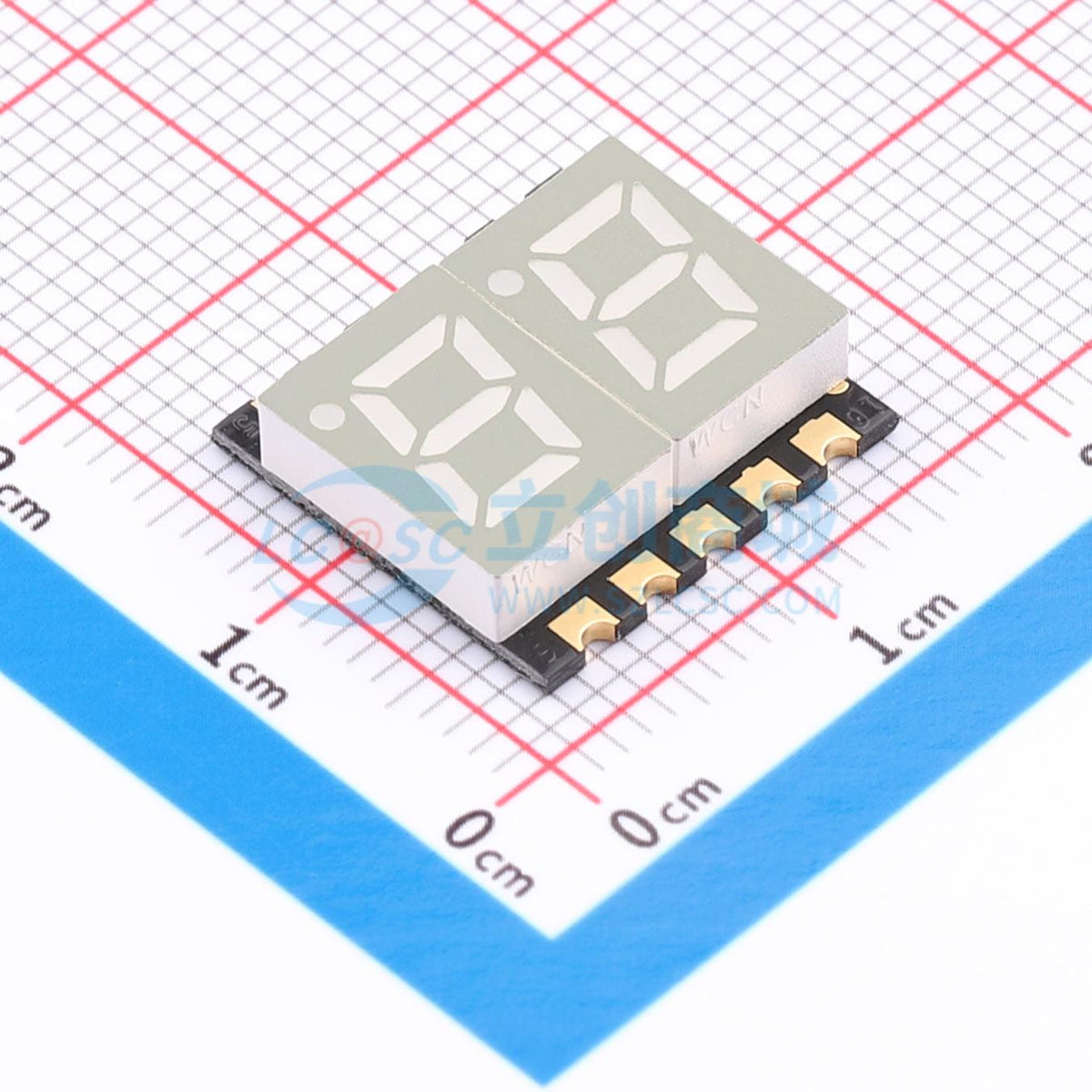 LED 7 đoạn GS2826CR-G Guangcai Display - Techcore Việt Nam