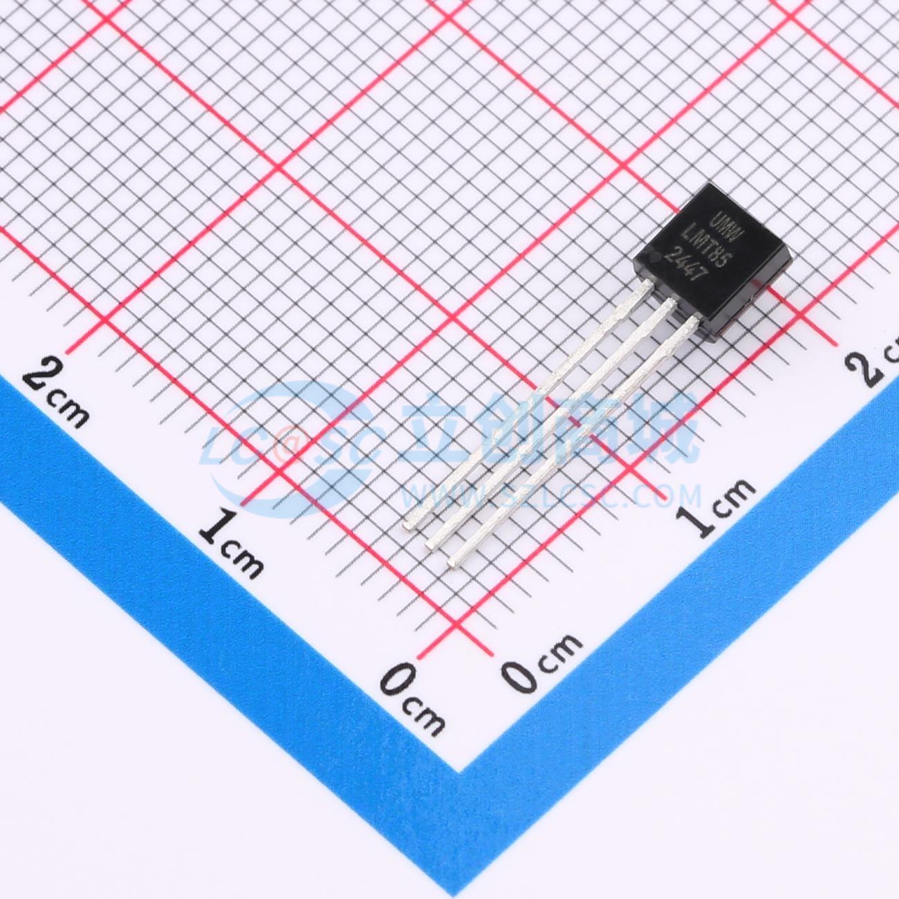 Cảm biến nhiệt độ LMT85LP(UMW) TO-92 -50°C~+140°C 1.8V~5.5V - Techcore Việt Nam