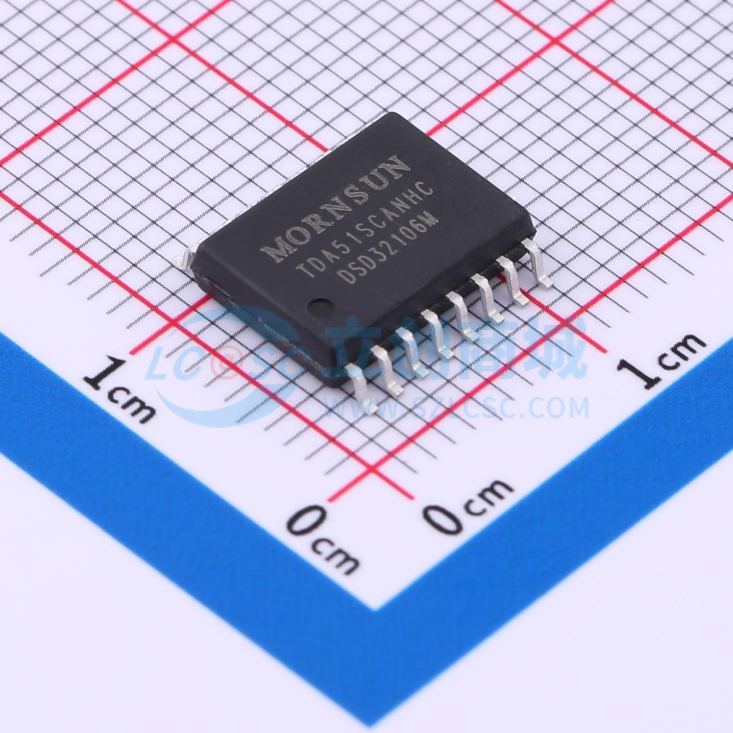IC Thu Phát CAN Cách Ly Tích Hợp Nguồn TDA51SCANHC MORNSUN SOIC-16-300mil - Techcore Việt Nam