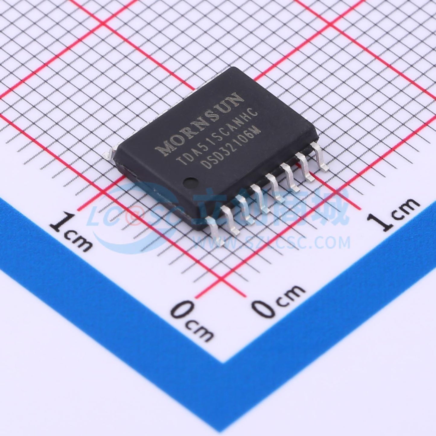 IC Thu Phát CAN Cách Ly Tích Hợp Nguồn TDA51SCANHC MORNSUN SOIC-16-300mil 1Mbps 5000 - Techcore Việt Nam