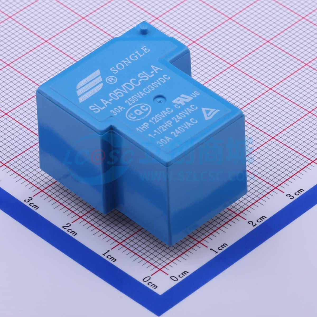 Rơ-le điện tử SLA-05VDC-SL-A SONGLE 5V THT,32x27.6mm - Techcore Việt Nam