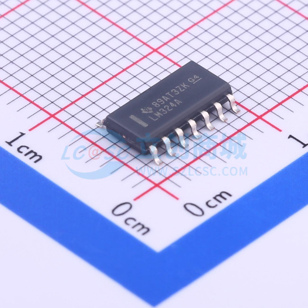 IC Khuếch Đại Thuật Toán LM324ADR Texas Instruments SOIC-14 4 kênh 30 V 1.2 MHz - Techcore Việt Nam