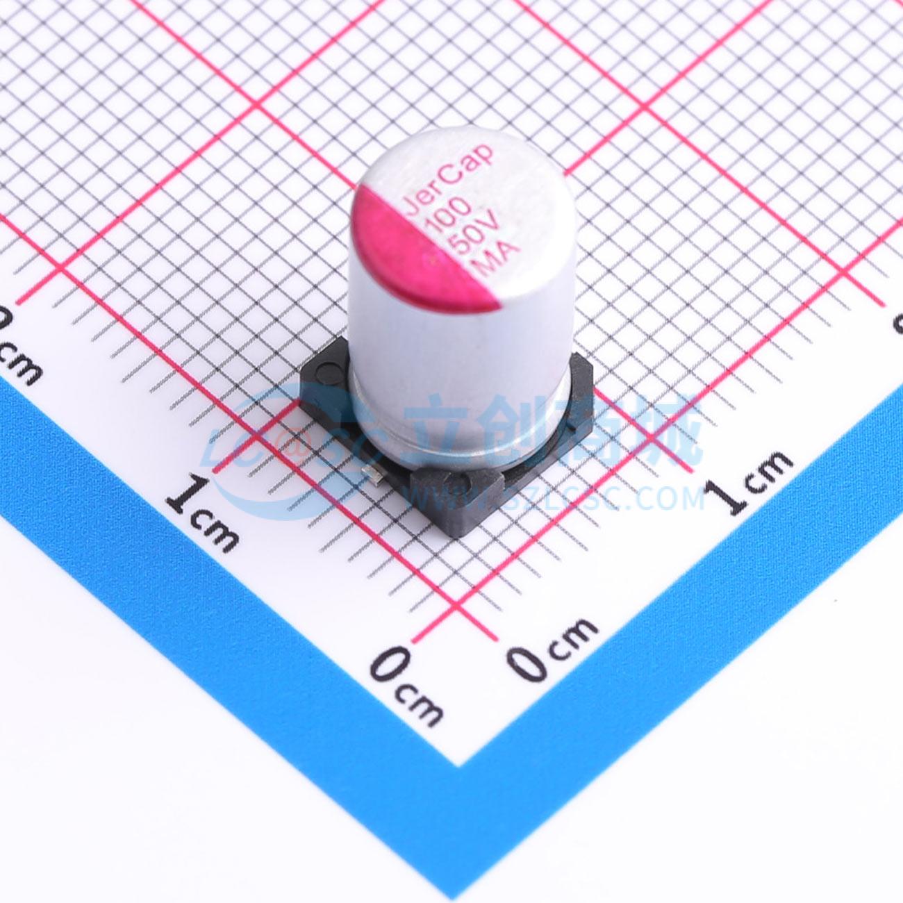 Linh kiện điện tử MA50V100M8X12 JIERR SMD,D8xL12mm - Techcore Việt Nam