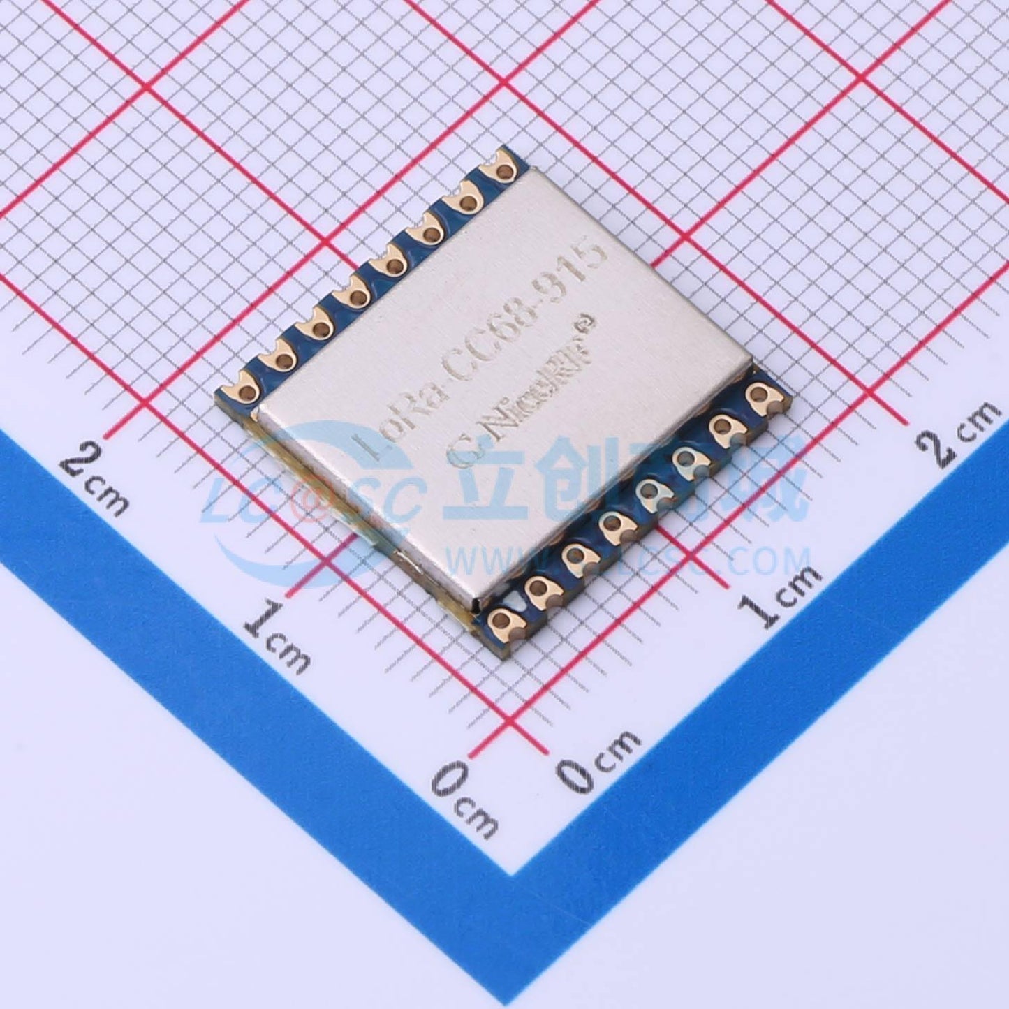 Module LoRa LORA1262-915TCXO G-NiceRF SMD 16x16mm LoRa, GFSK, FSK - Techcore Việt Nam