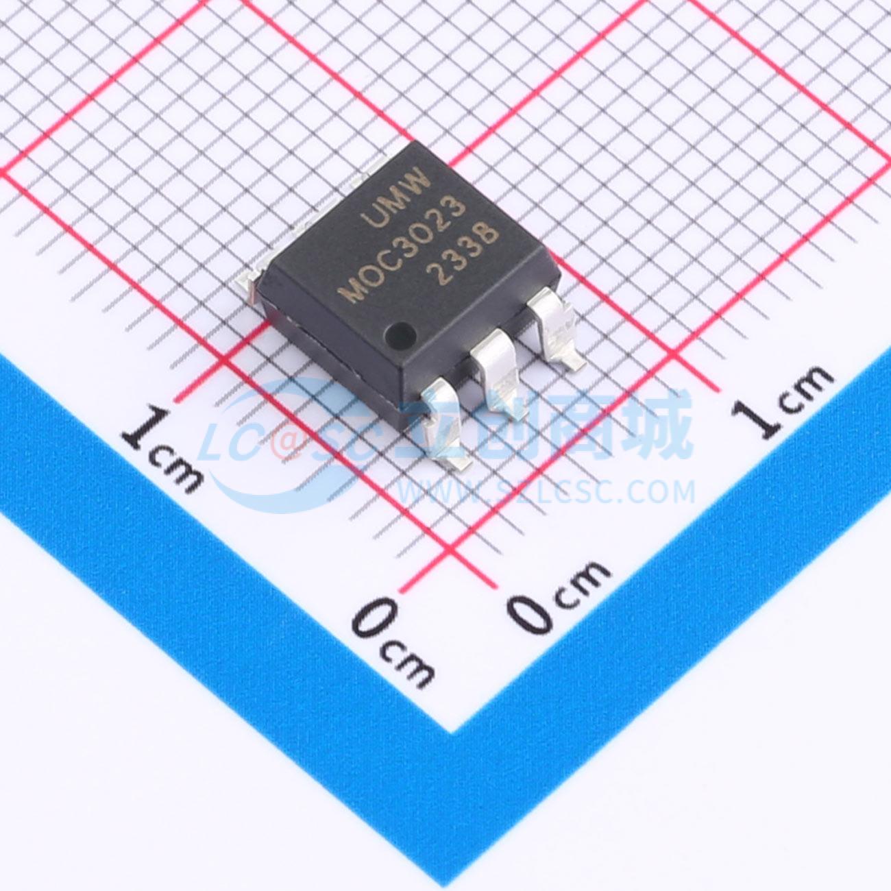 Optocoupler TRIAC MOC3023SM(UMW) SOP-6-6.5mm 400V - Techcore Việt Nam