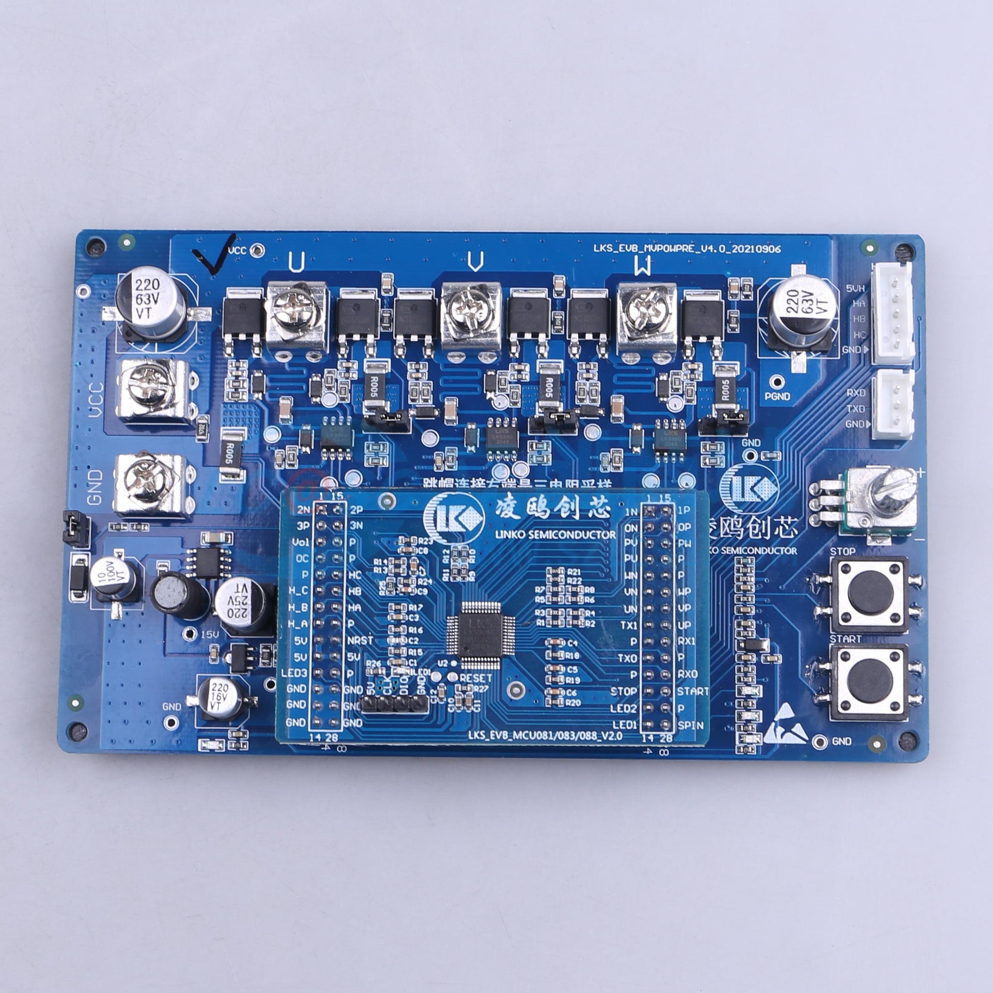 Bo mạch phát triển LKS32MC081C8T8-K LINKOSEMI - Techcore Việt Nam