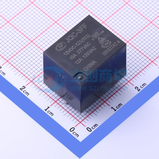 Rơ-le điện tử JQC-3FF/012-1ZS(551) HF THT,19x15.5mm - Techcore Việt Nam