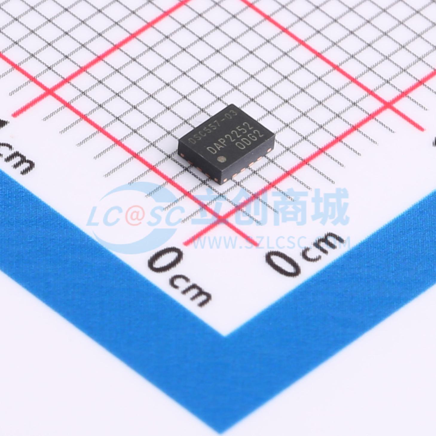 Linh kiện điện tử DSC557-0334FI1 QFN-14-EP(2.5x3.2) - Techcore Việt Nam