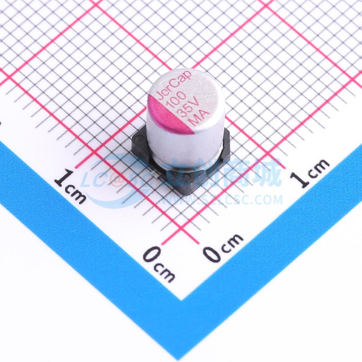 Linh kiện điện tử MA35V100M6X8 JIERR SMD,D6.3xL7.7mm - Techcore Việt Nam