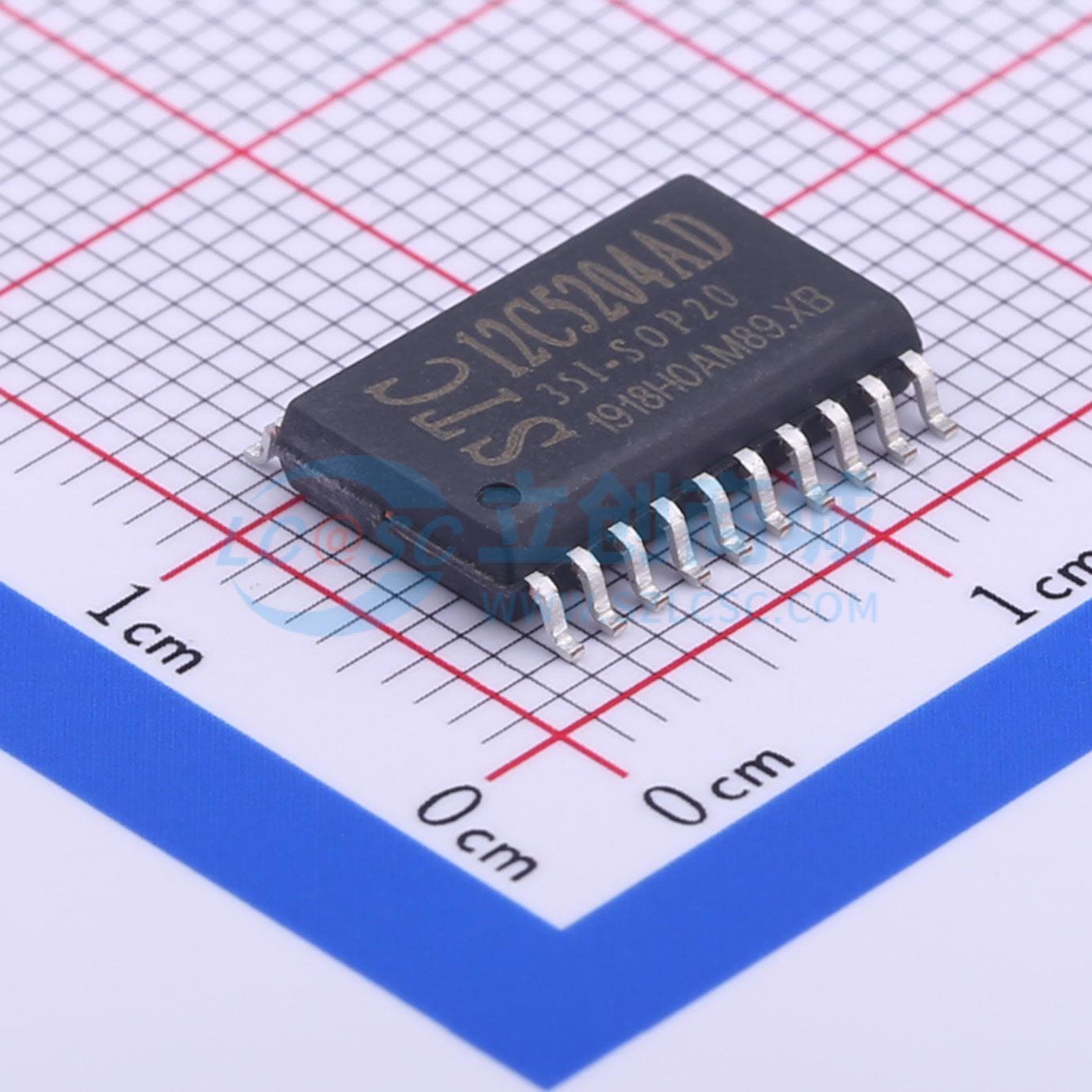 Vi điều khiển MCU STC12C5204AD-35I-SOP20 SOIC-20-300mil - Techcore Việt Nam