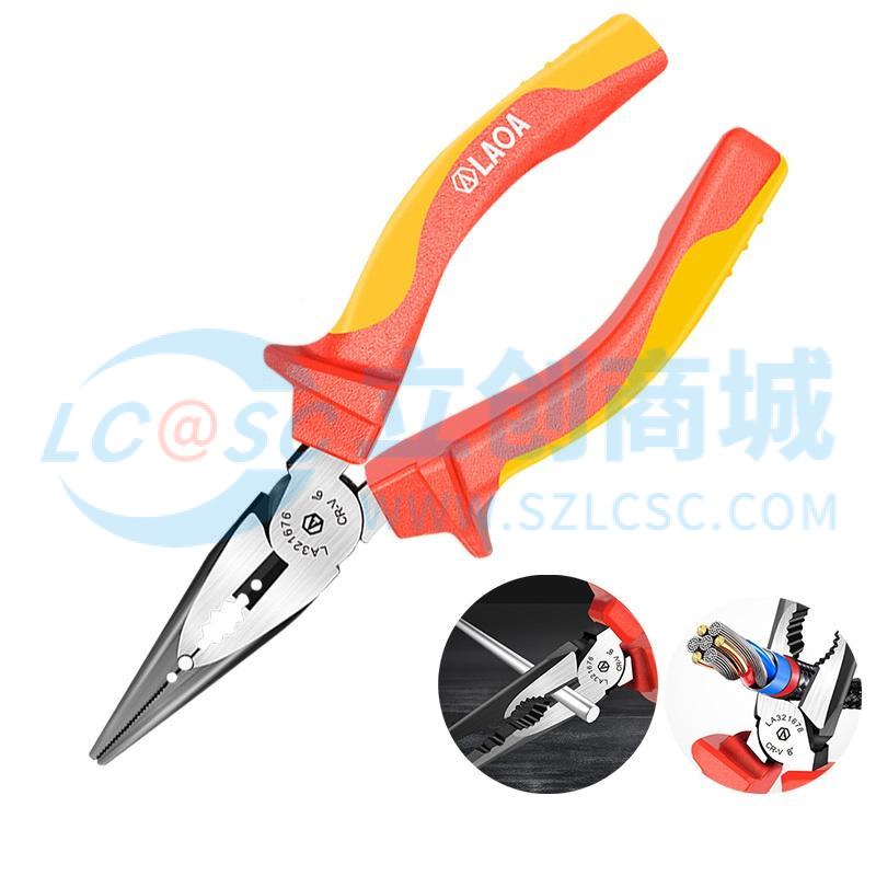 Kìm Mũi Nhọn LA321676 LAOA Chuyên Dùng Sửa Chữa Điện Tử - Techcore Việt Nam