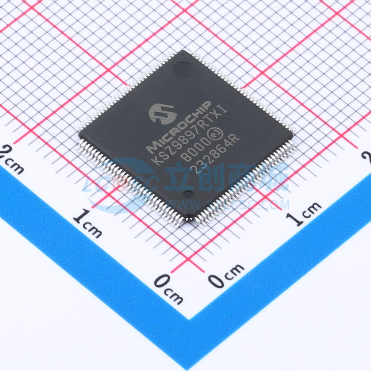 IC giao tiếp KSZ9897RTXI MICROCHIP TQFP-128(14x14) - Techcore Việt Nam