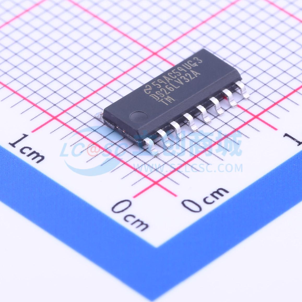 IC giao tiếp RS-485/RS-422 DS26LV32ATMX/NOPB Texas Instruments SOIC-16-150mil - Techcore Việt Nam