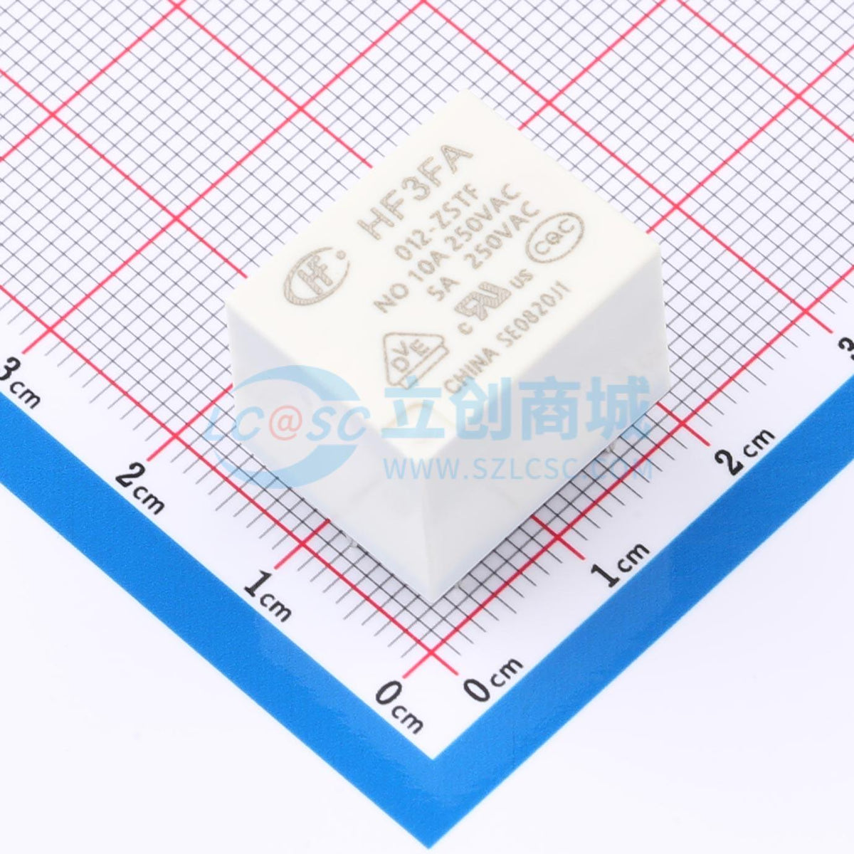 Rơ-le công suất HF3FA-012-ZSTF HF 12V THT,19x15.2mm - Techcore Việt Nam