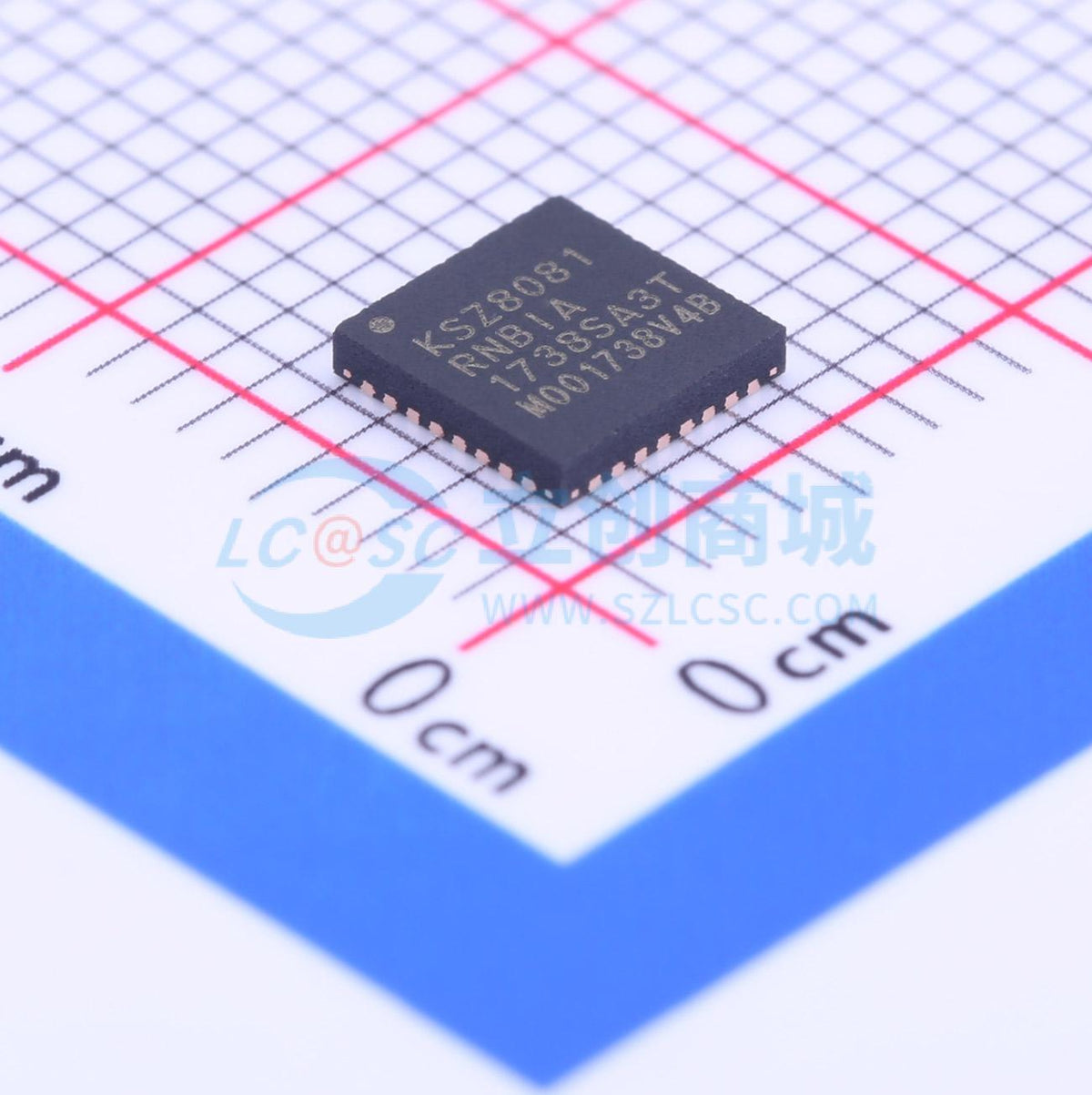 IC giao tiếp KSZ8081RNBIA-TR MICROCHIP QFN-32-EP(5x5) - Techcore Việt Nam