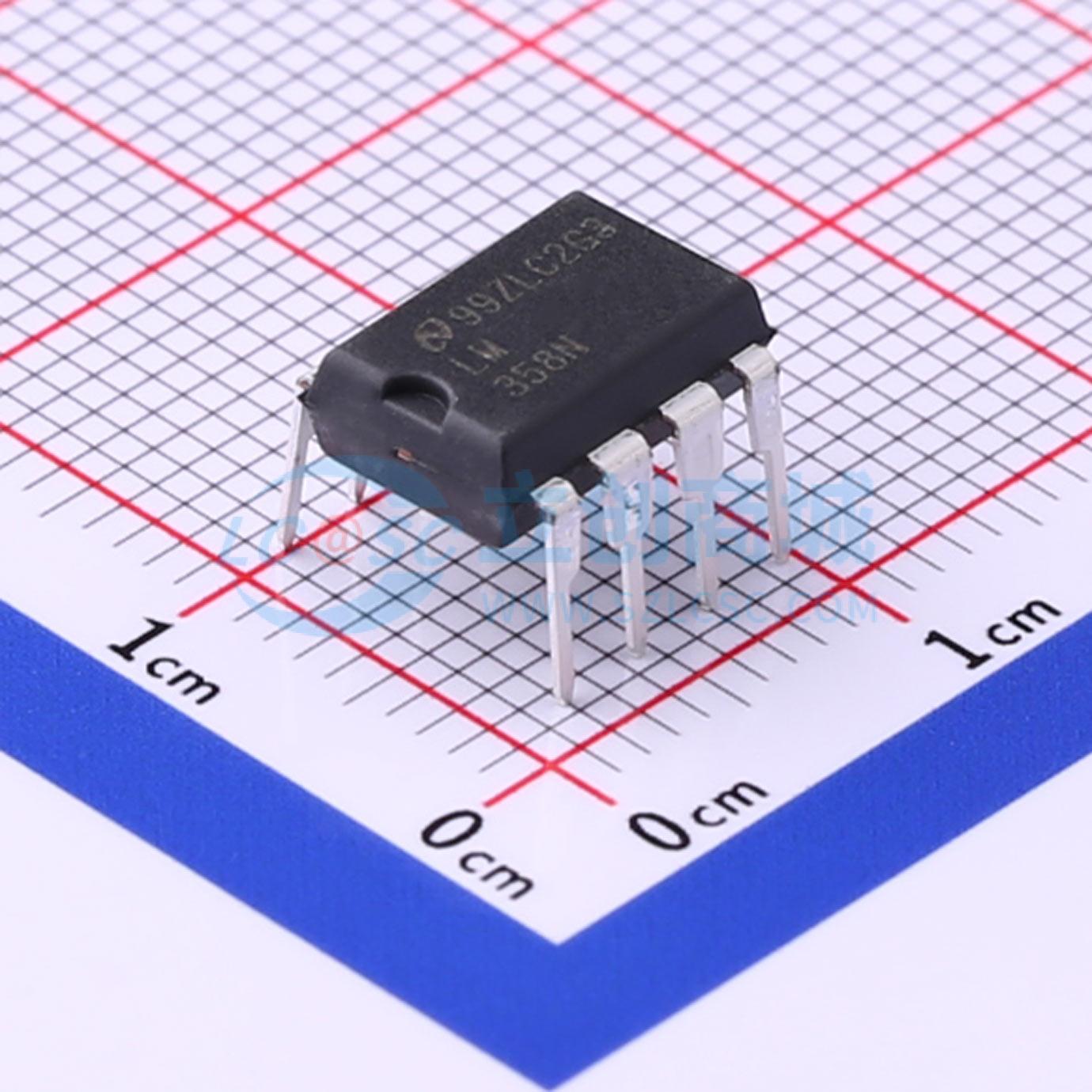 IC Khuếch Đại Thuật Toán LM358N/NOPB Texas Instruments PDIP-8 2 kênh 32 V 1 MHz - Techcore Việt Nam