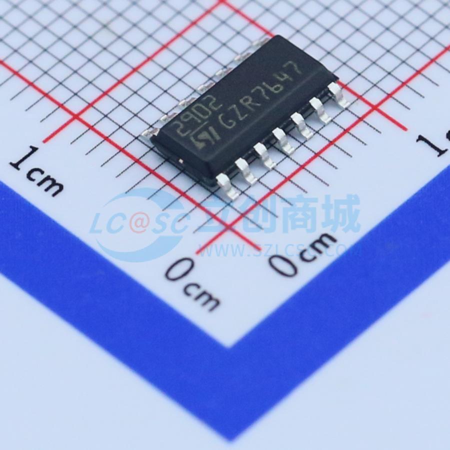 IC Khuếch Đại Thuật Toán LM2902DT STMicroelectronics SOIC-14 4 kênh 1.3 MHz - Techcore Việt Nam
