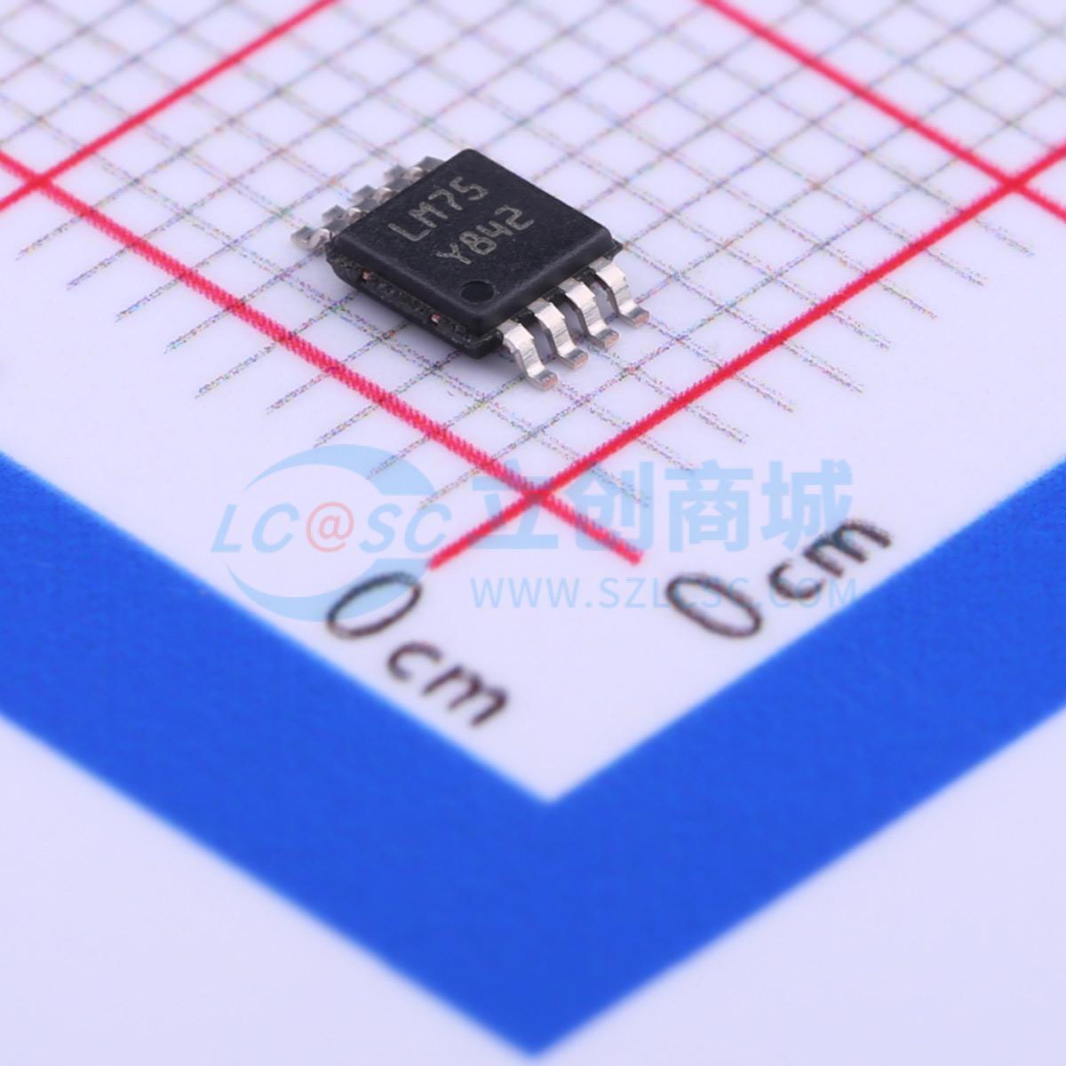 Cảm biến nhiệt độ STLM75DS2F MSOP-8 -55°C~+125°C 2.7V~5.5V - Techcore Việt Nam