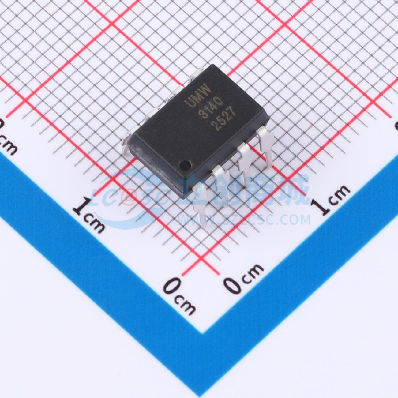 Optocoupler driver cổng HCPL-3140-000E(UMW) DIP-8 - Techcore Việt Nam