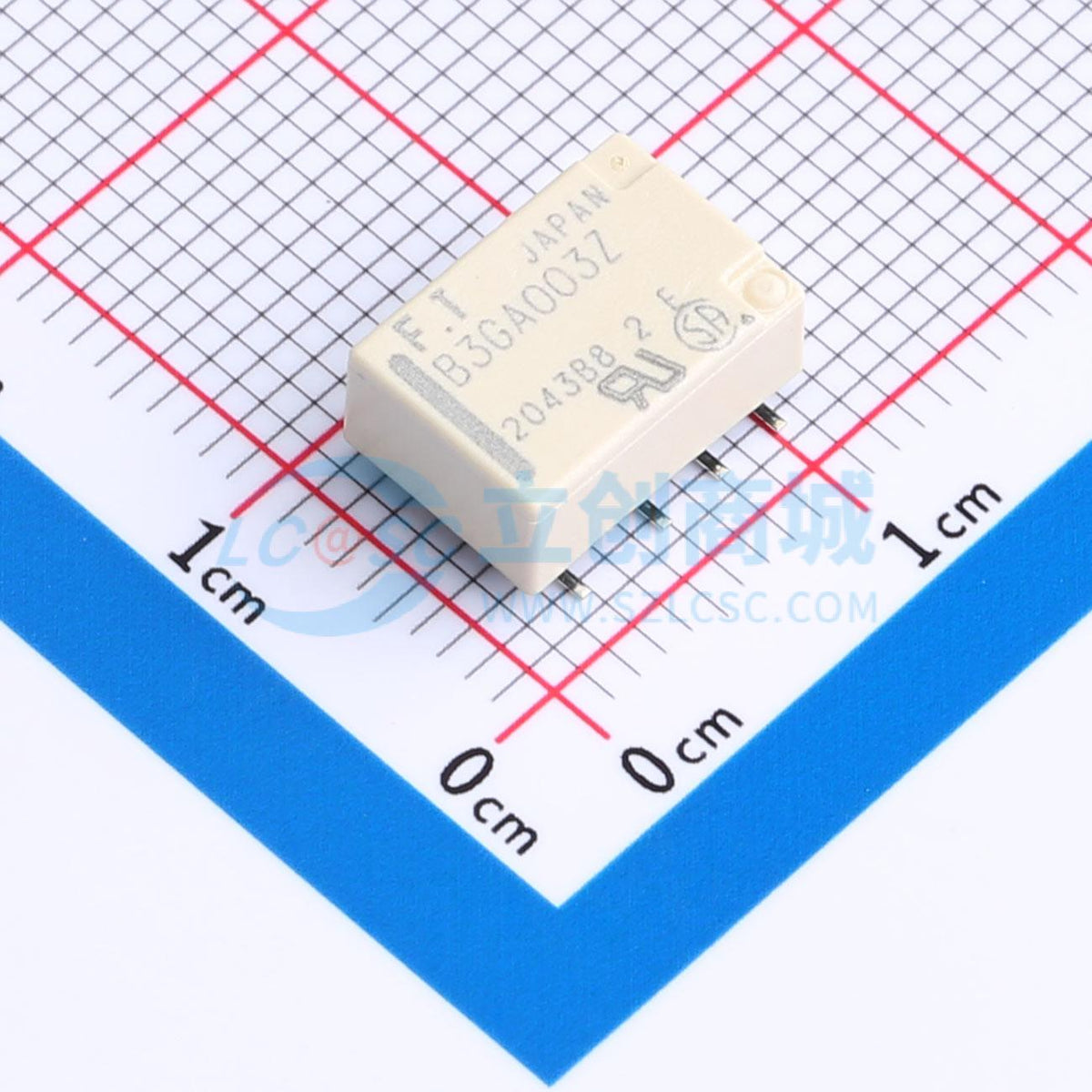 Rơ-le tín hiệu FTR-B3GA003Z-B10 FUJITSU 3V SMD,10.6x7.2mm - Techcore Việt Nam