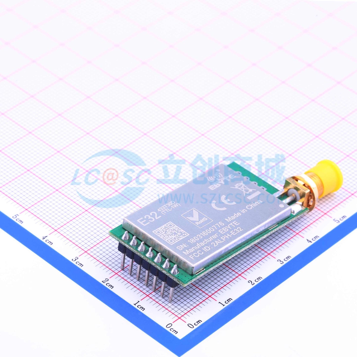 Module LoRa E32-433T30D EBYTE Xuyên lỗ Cho IoT Và Thiết Bị Nhúng - Techcore Việt Nam