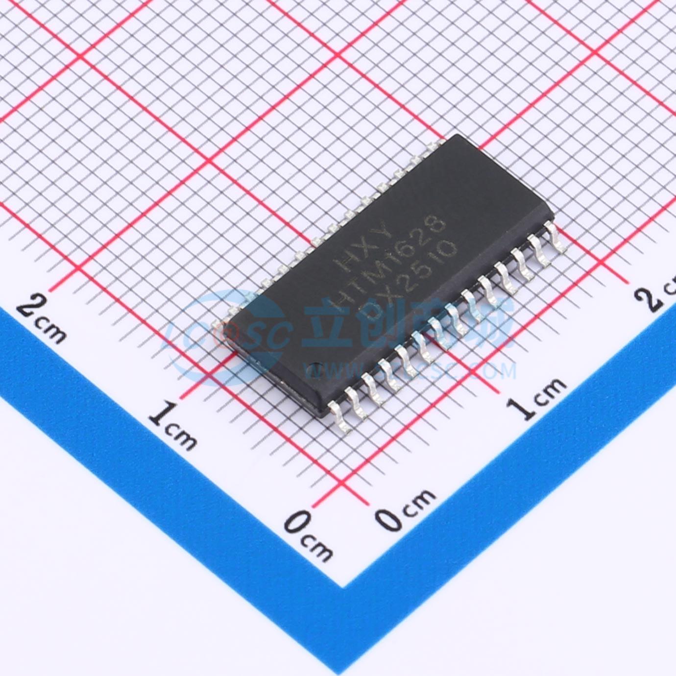 IC điều khiển LED HTM1628 HXY MOSFET SOP-28 1V - Techcore Việt Nam