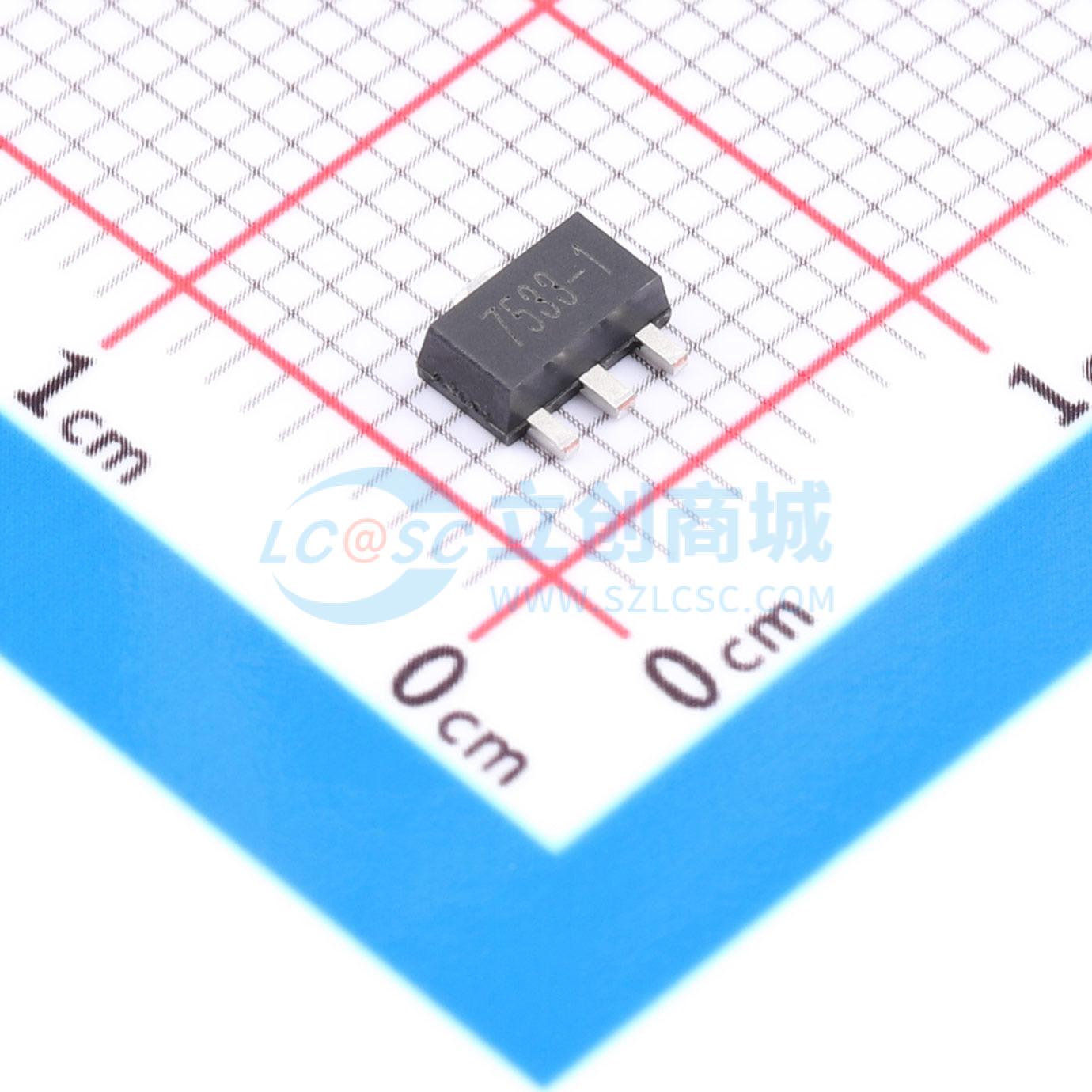 IC ổn áp tuyến tính LDO HR75L33V R+O SOT-89 - Techcore Việt Nam