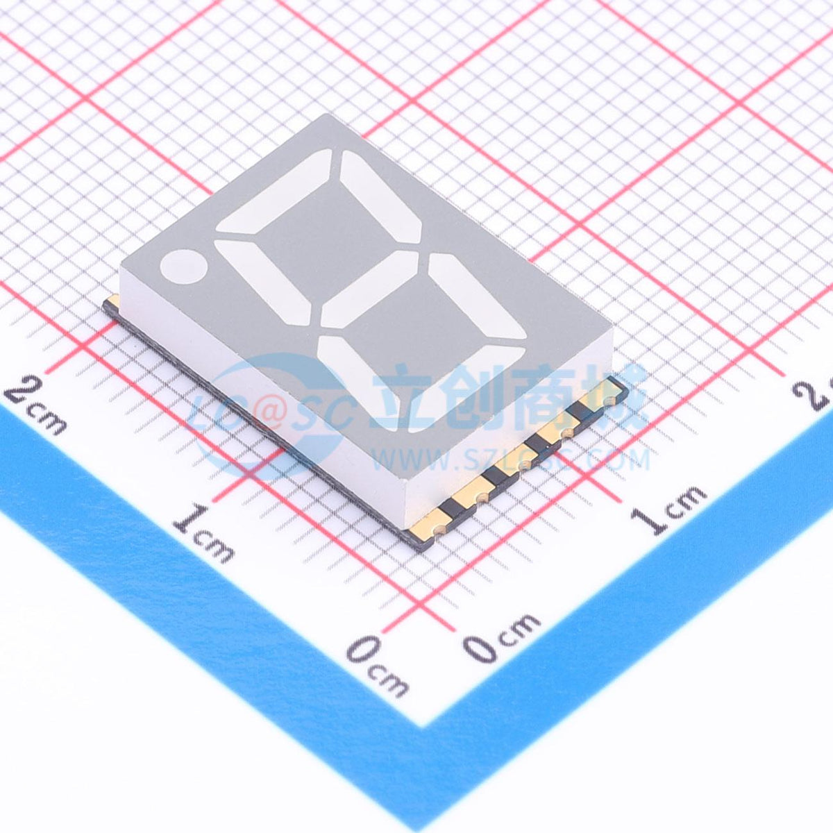 LED 7 đoạn GS5611CSR-G Guangcai Display SMD,19x12.4mm - Techcore Việt Nam