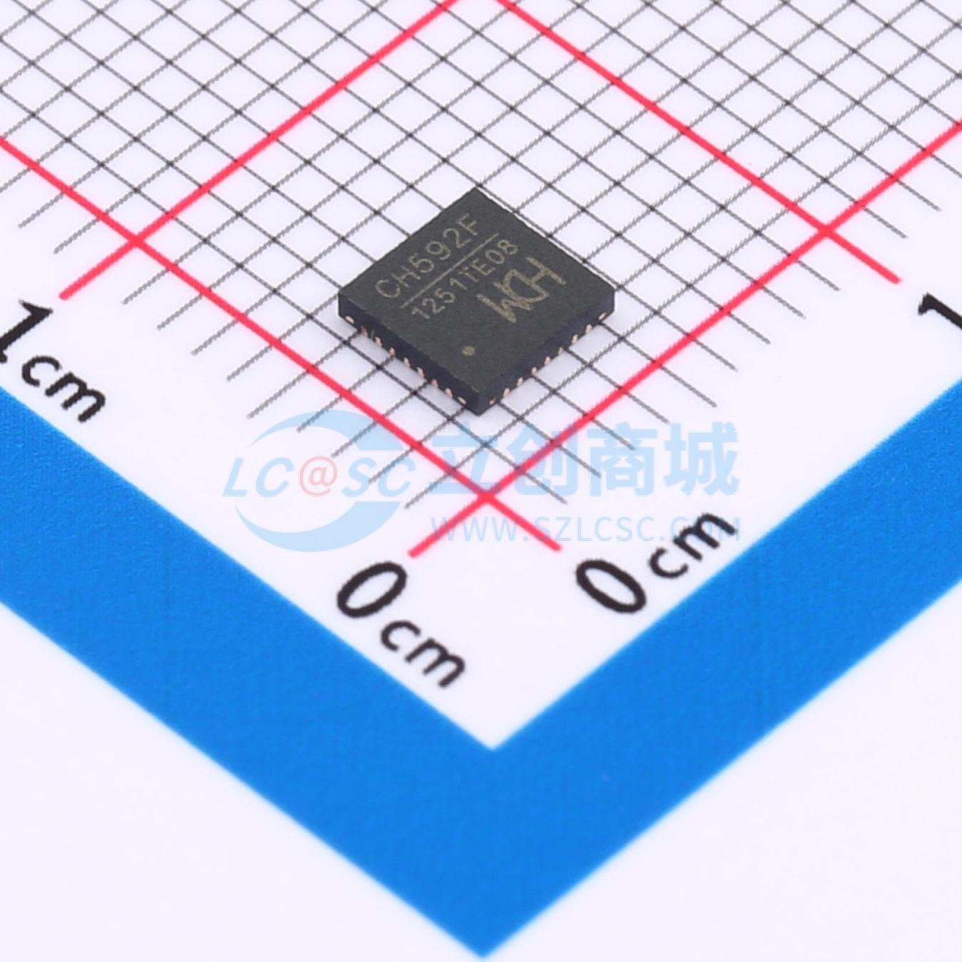Vi điều khiển MCU CH592F WCH QFN-28(4x4) - Techcore Việt Nam