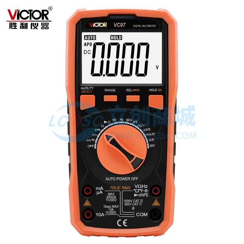 Đồng hồ vạn năng VC97 VICTOR NCV Kiểm tra diode Dùng Cho Đo Kiểm Điện Tử - Techcore Việt Nam