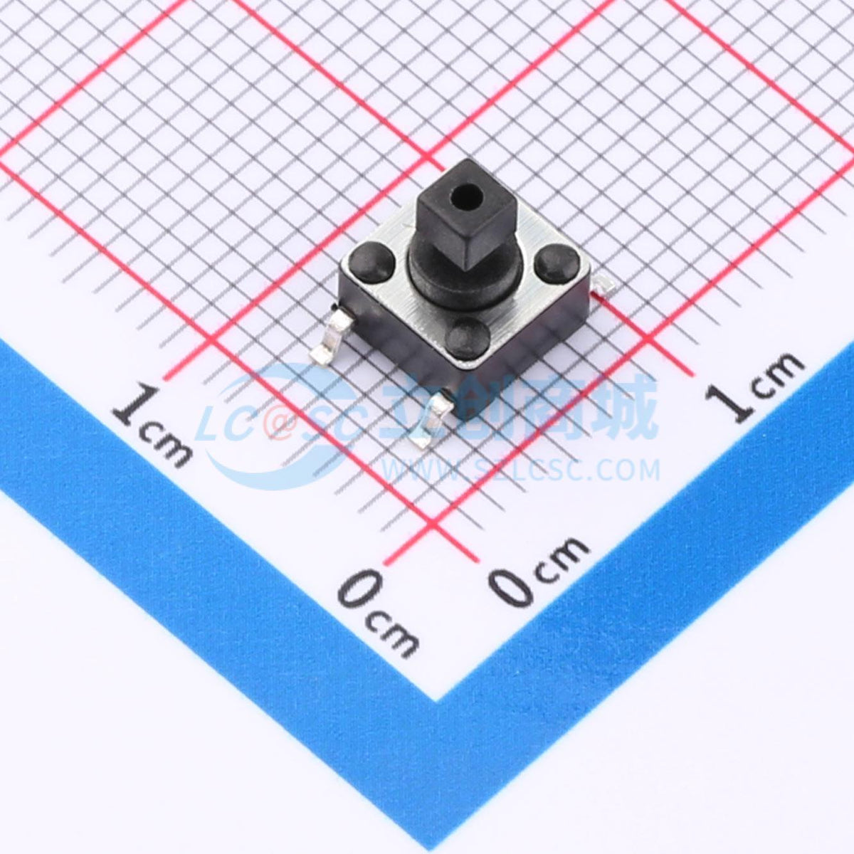 Linh kiện điện tử HX-6x6x7.3-TP FT square button SMD,6x6mm - Techcore Việt Nam