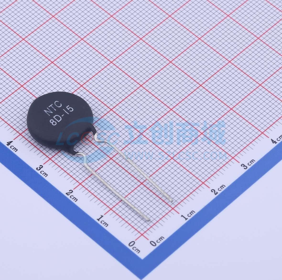 Điện trở nhiệt NTC NTC8D-15 RUILON Xuyên lỗ, P=7.5mm 8Ω - Techcore Việt Nam