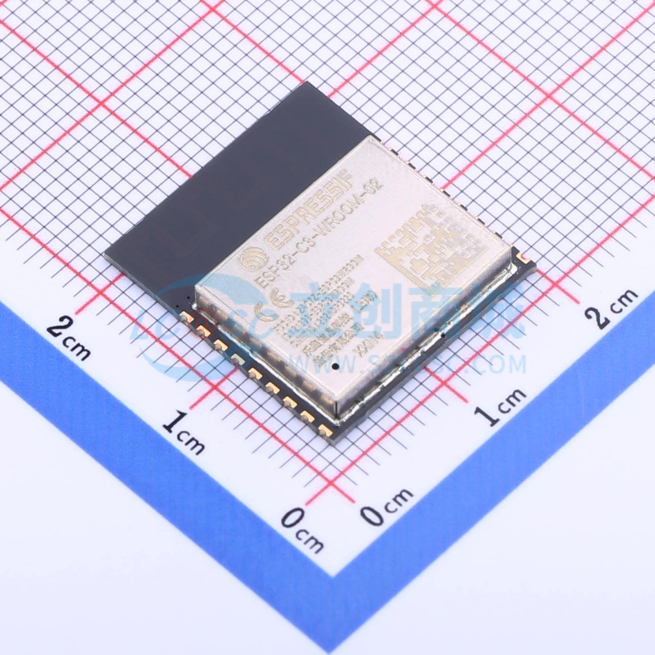 Module WiFi ESP32-C3-WROOM-02-N4 ESPRESSIF VFQFN-32-EP 2.4GHz - Techcore Việt Nam