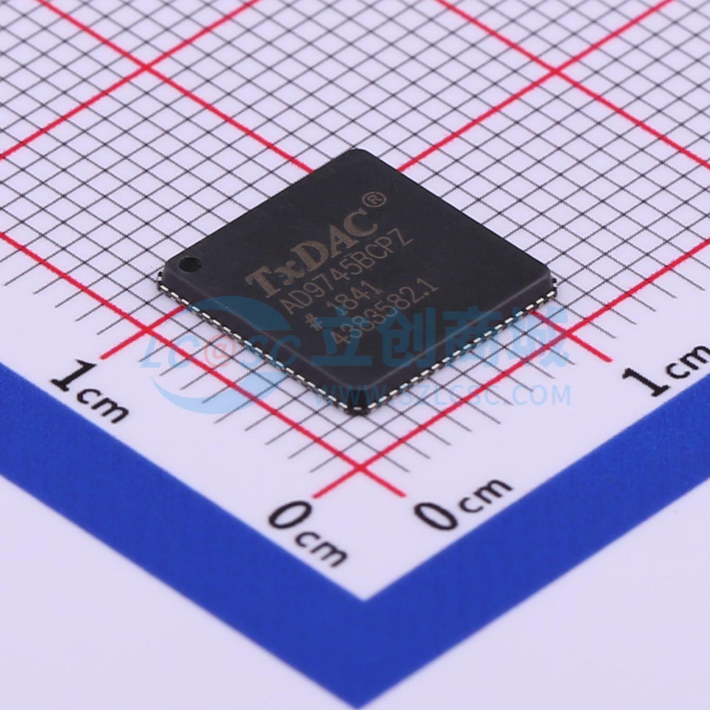 IC DAC AD9745BCPZRL LFCSP-72(10x10) - Techcore Việt Nam