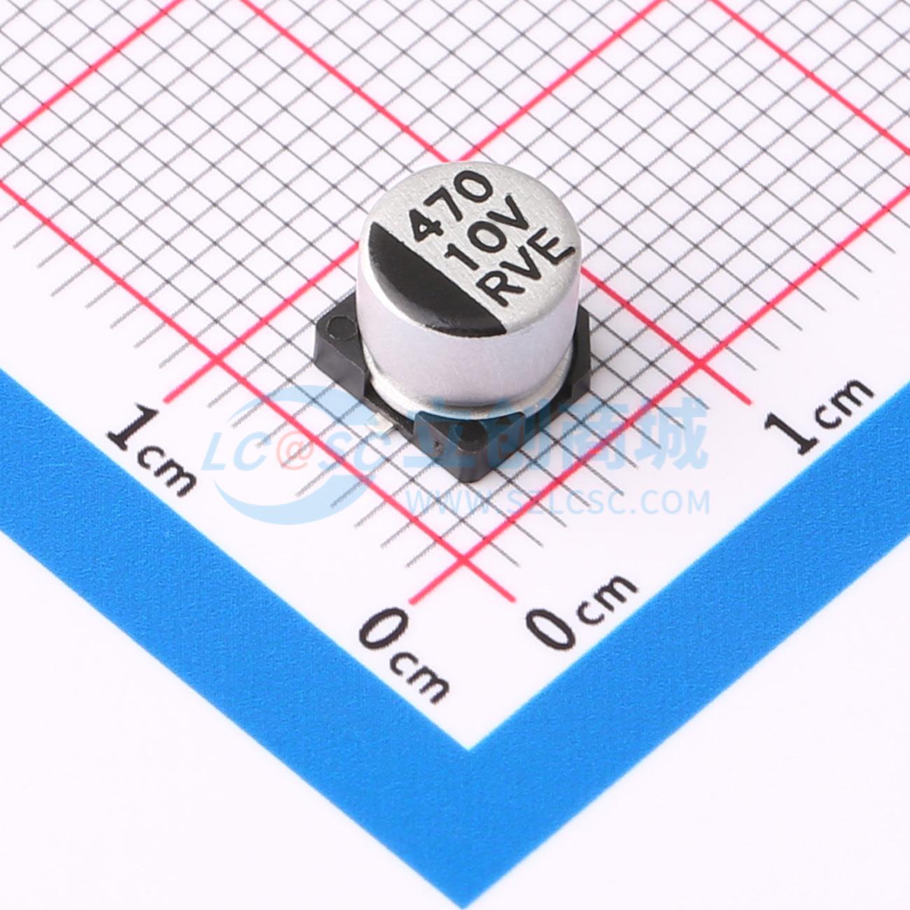 Linh kiện điện tử RVE1A471M0605 ROQANG SMD,D6.3xL5.8mm - Techcore Việt Nam