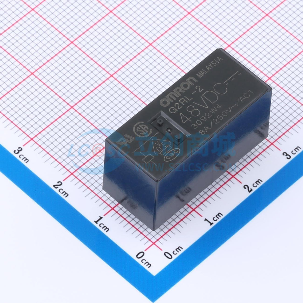 Rơ-le công suất G2RL-2 DC48 OMRON 48V THT - Techcore Việt Nam