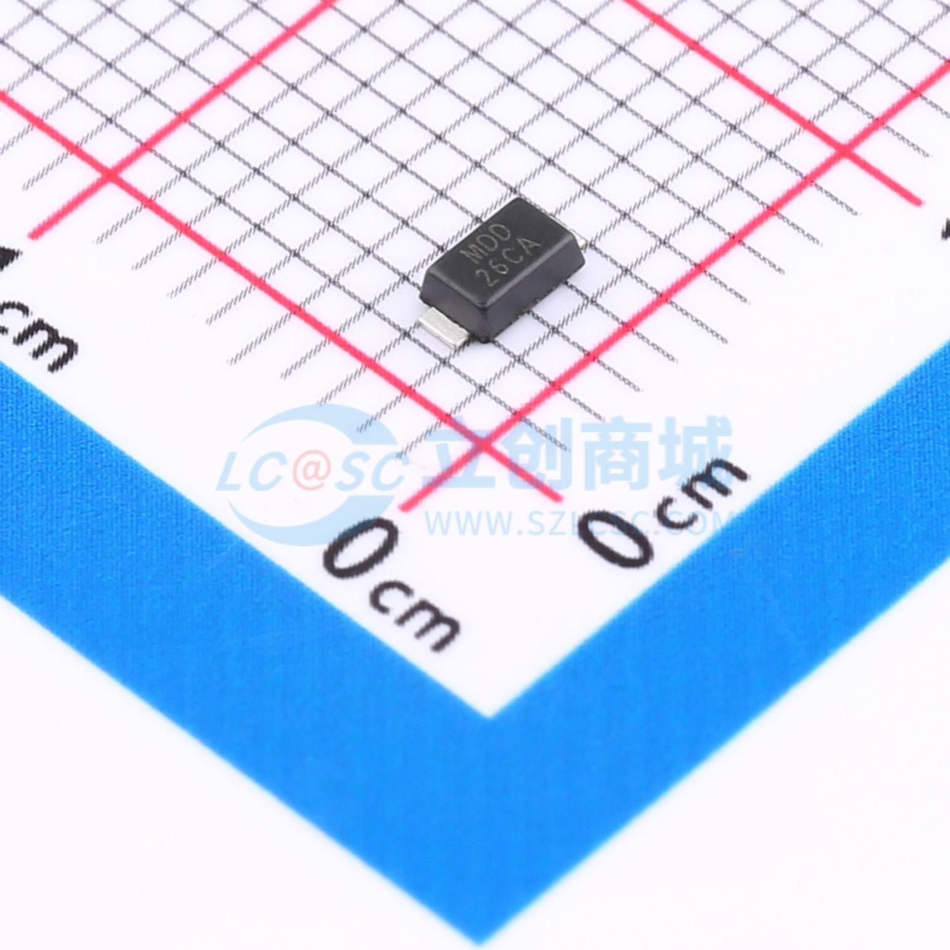 Diode bảo vệ TVS/ESD SMF26CA MDD 26V - Techcore Việt Nam