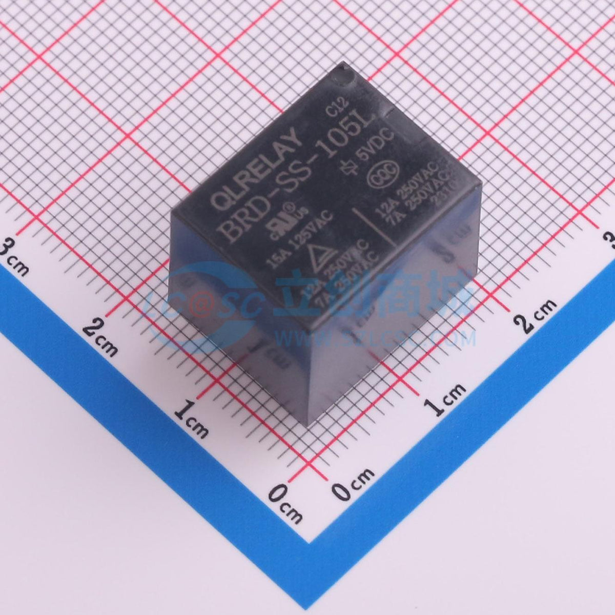 Rơ-le điện tử BRD-SS-105L QLRELAY 5V THT,19x15.4mm - Techcore Việt Nam