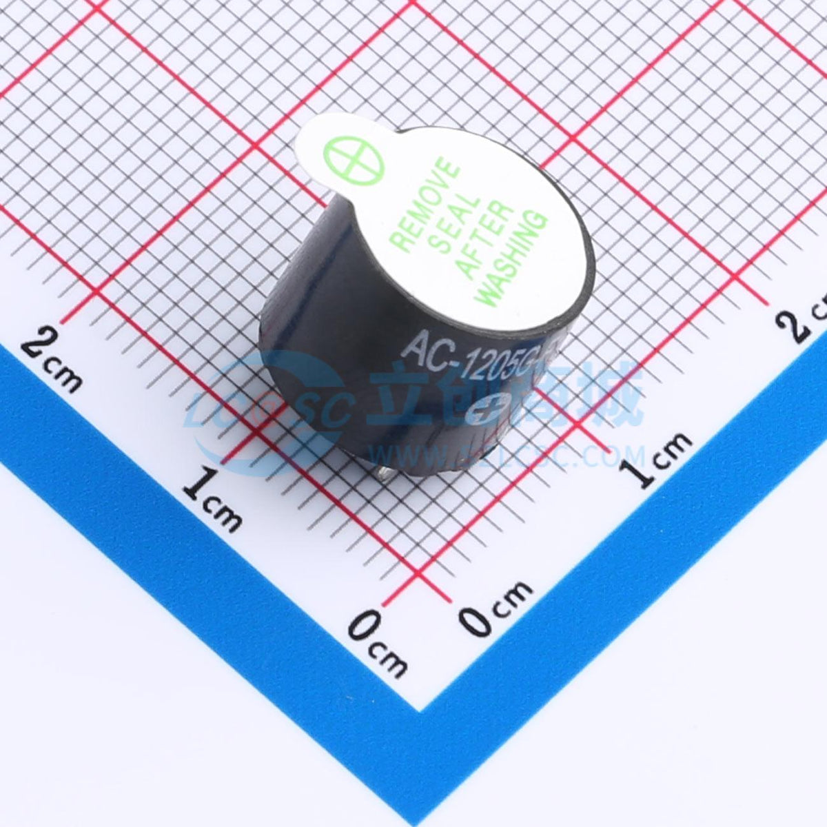 Còi buzzer AC-1205G-F1 Dragonstate Xuyên lỗ,D12xL10mm - Techcore Việt Nam
